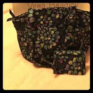 **SOLD**Vera Bradley Glenna bag with euro wallet